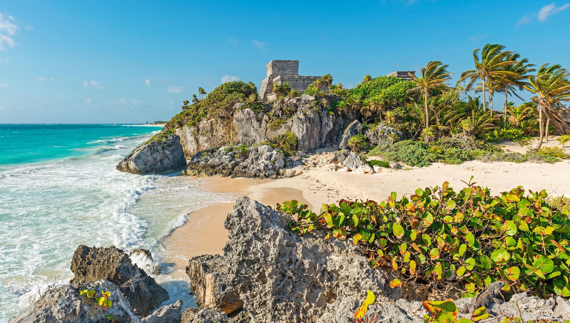 ruínas em tulum mexico
