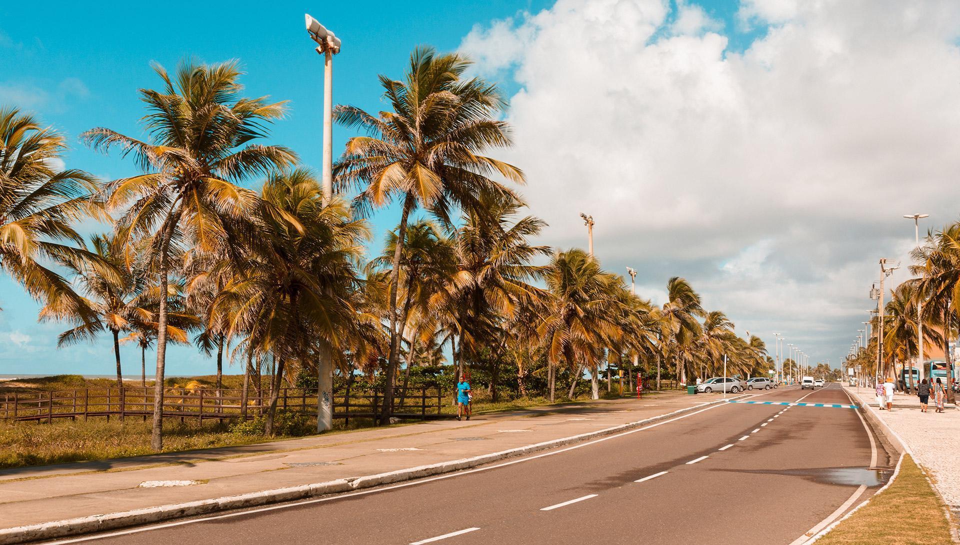 rua da orla de atalaia em aracaju