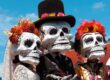 dia de muertos desfile ciudad de mexico catrinas calaveras