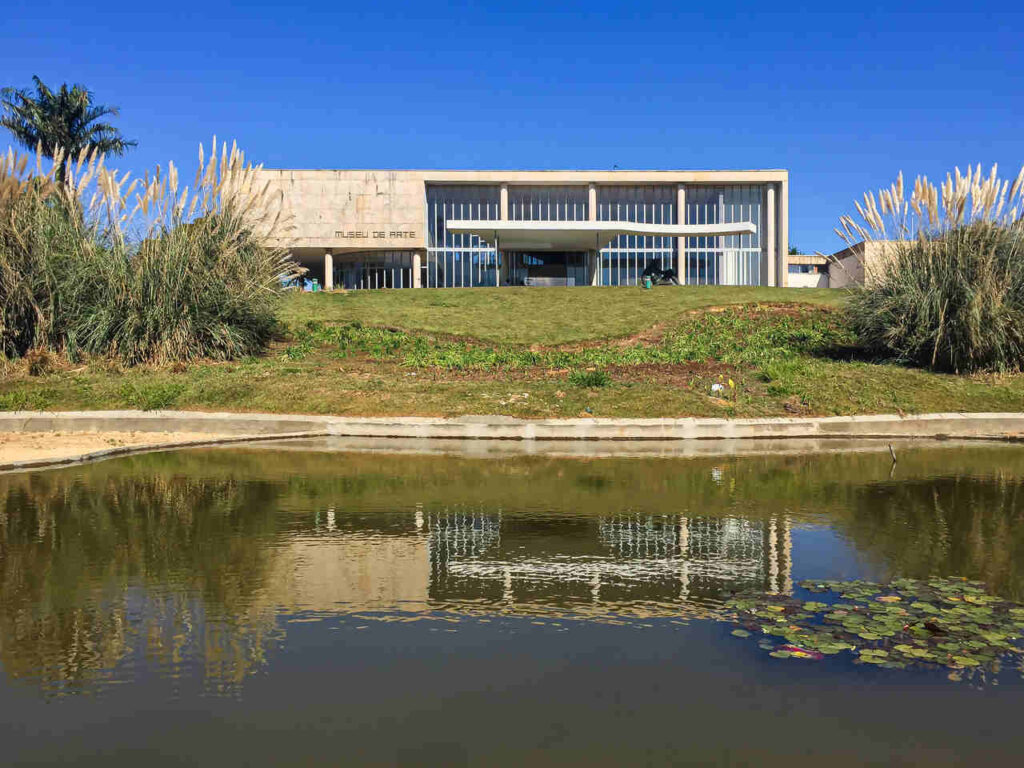 Fachada do Museu da Pampulha em Minas Gerais
