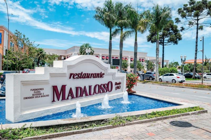 entrada do restaurante madalosso em curitiba