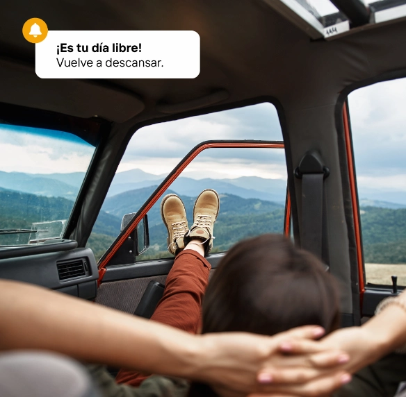 foto de una frase motivacional de un viaje