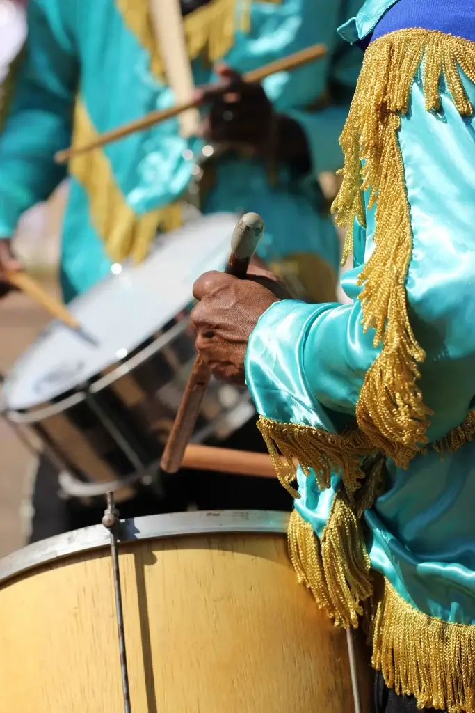 Baterista do carnaval de Diamantina