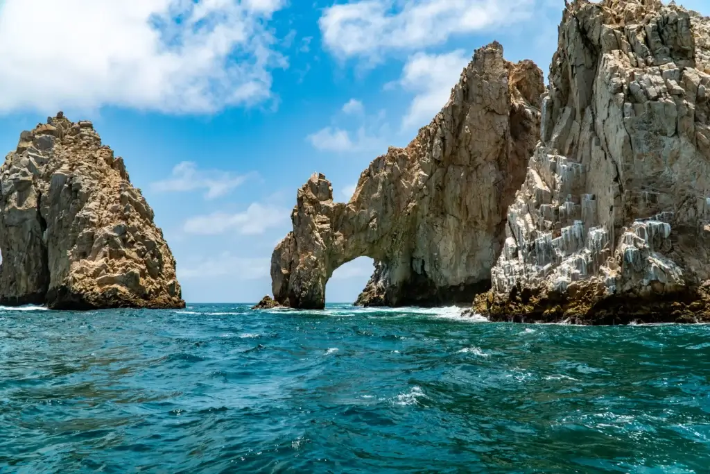 Aerial view of El Arco, in Cabo San Lucas.
