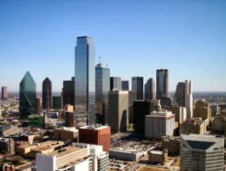 Foto del paisaje que se conoce al descubrir qué hacer en Dallas.